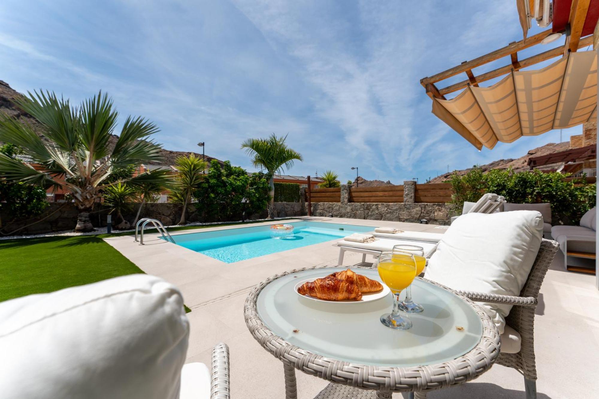 Villa Diana With Private Swimming Pool In Tauro Mogán Kültér fotó