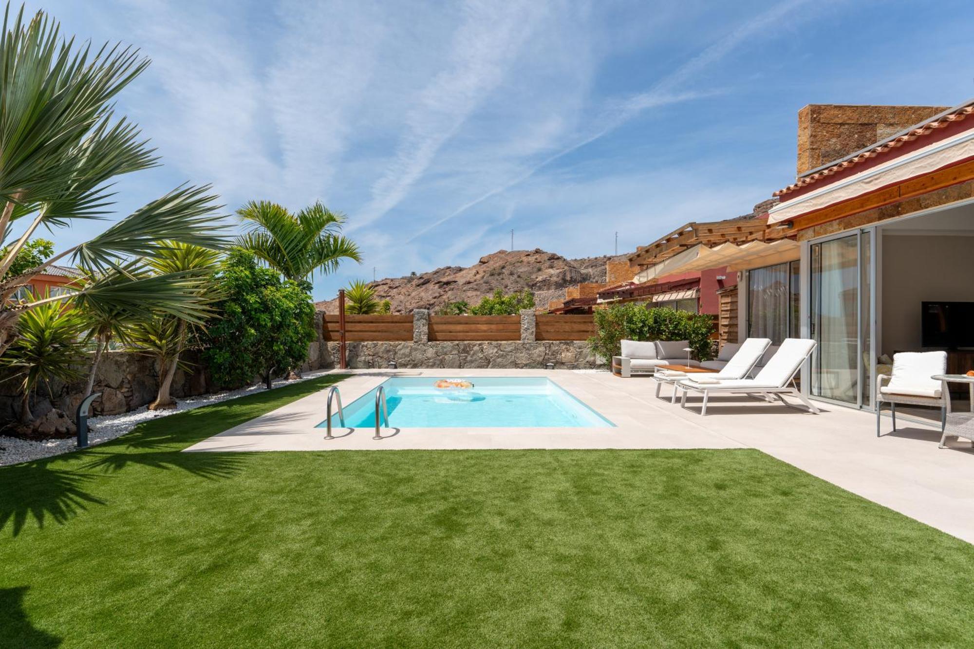 Villa Diana With Private Swimming Pool In Tauro Mogán Kültér fotó