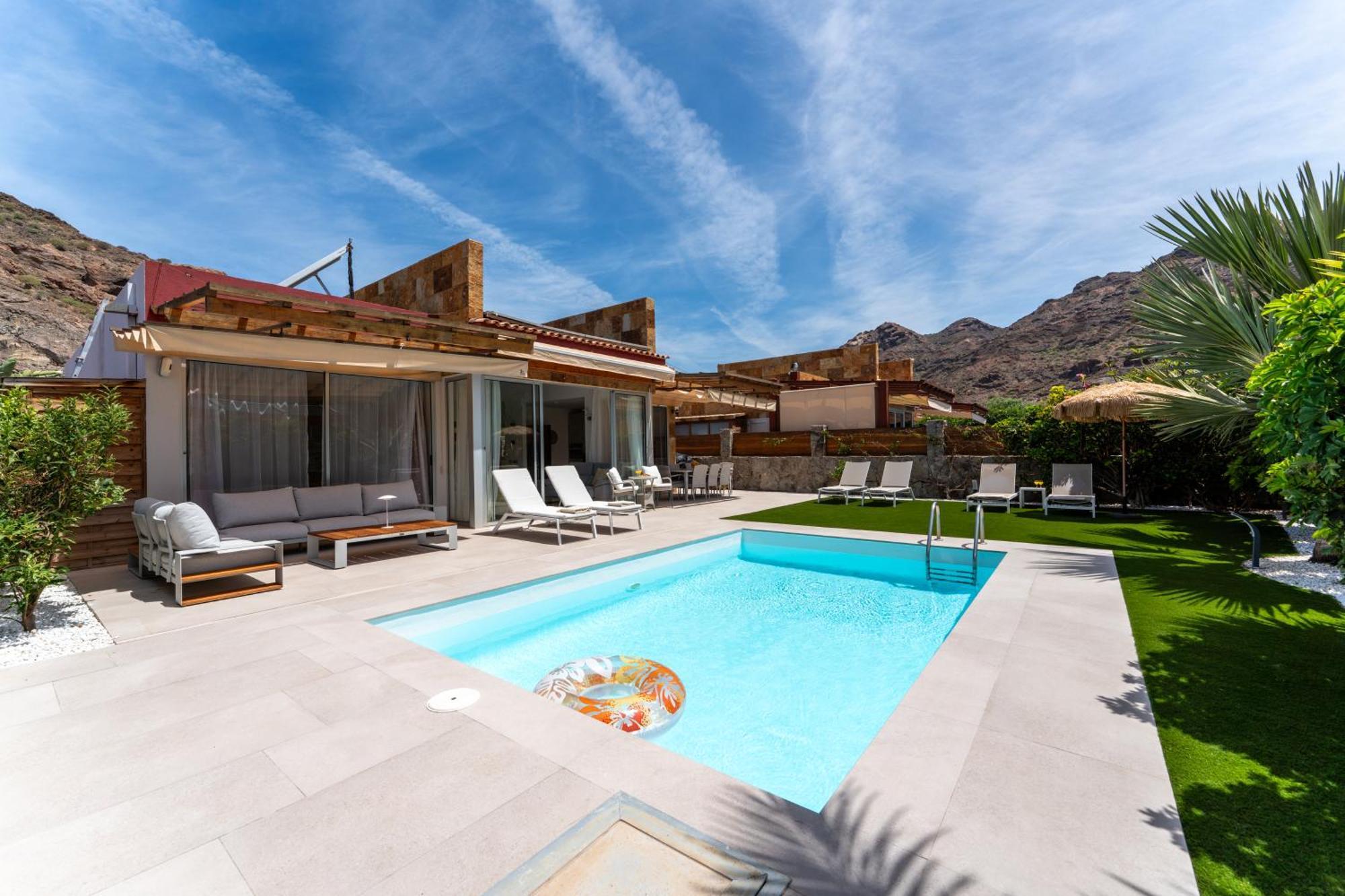 Villa Diana With Private Swimming Pool In Tauro Mogán Kültér fotó